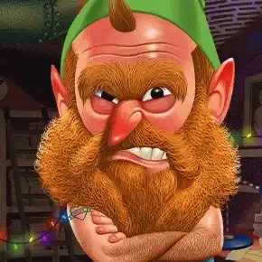 Angry Elf Christmas Miner by Gaming Corps, showcased at vemabetcasino.pt – game logo
