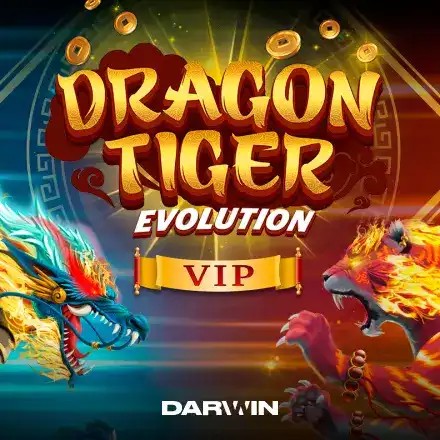 Dragon Tiger Evolution VIP game by Darwin Gaming – logo hosted on VemaBet Casino